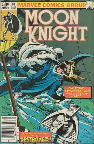 Moon Knight #10 ORIGINAL Vintage 1981 Marvel Comics 