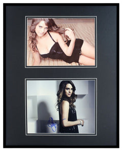 Lyndsy Fonseca Signed Framed 16x20 Photo Set Agents of SHIELD Nikita