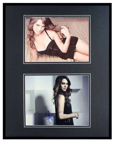 Lyndsy Fonseca Signed Framed 16x20 Photo Set Agents of SHIELD Nikita