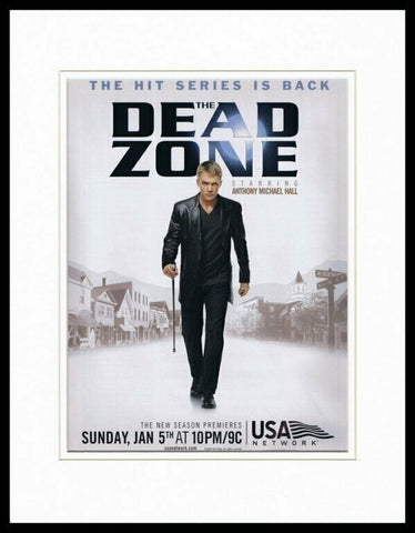 Dead Zone 2003 USA Framed 11x14 ORIGINAL Advertisement