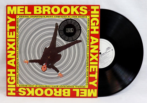 VINTAGE Mel Brooks High Anxiety PROMO LABEL LP Vinyl Record Album