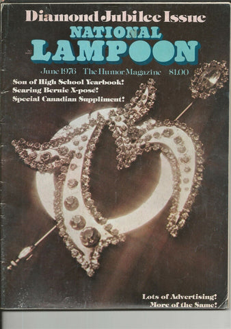 ORIGINAL Vintage June 1976 National Lampoon Magazine 