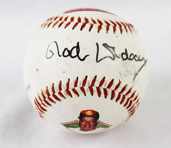 Tom Lasorda Signed Rod Dedeaux USC Commemorative Baseball