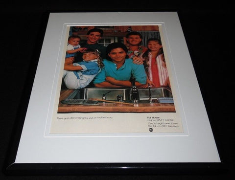 Full House 1987 Premiere ABC 11x14 Framed ORIGINAL Vintage Advertisement 