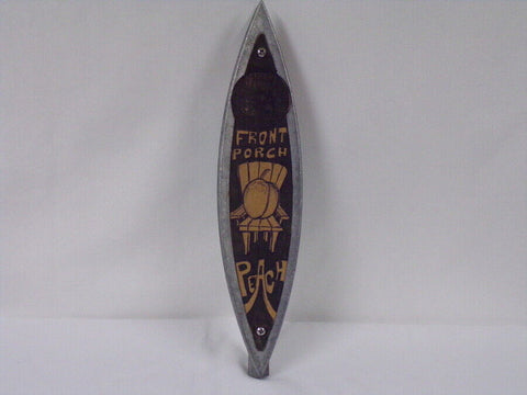 ORIGINAL Vintage Front Porch Peach Beer Tap Handle 