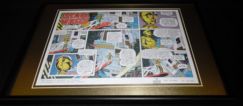 1979 Star Wars C3PO Framed 10x14 Poster Official Repro