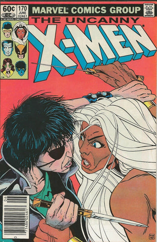 X Men #170 ORIGINAL Vintage 1983 Marvel Comics 