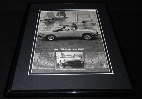 1978 MG MGB Framed 11x14 ORIGINAL Vintage Advertisement