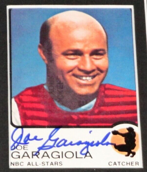 Joe Garagiola Signed Framed 11x17 Photo Display w/ The Beatles