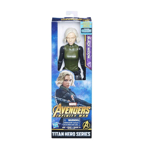 ORIGINAL Vintage 2017 Avengers Infinity War Black Widow 12" Titan Hero Figure