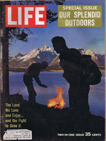 ORIGINAL Vintage Life Magazine December 1961 Our Splendid Outdoors Special