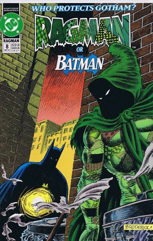 Ragman #8 ORIGINAL Vintage 1992 DC Comics Batman