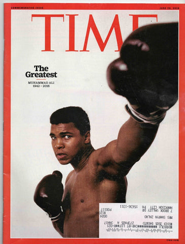 VINTAGE June 2016 Time Magazine Muhammad Ali Memorial