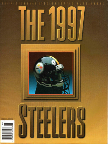 1997 Pittsburgh Steelers Yearbook AFC Central Champs Bettis Kordell Cowher