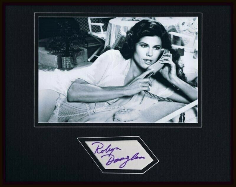 Robyn Douglass Signed Framed 11x14 Photo Display 