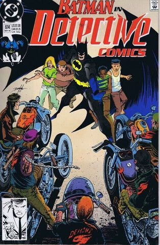 Detective Comics #614 ORIGINAL Vintage 1990 DC Comics Batman