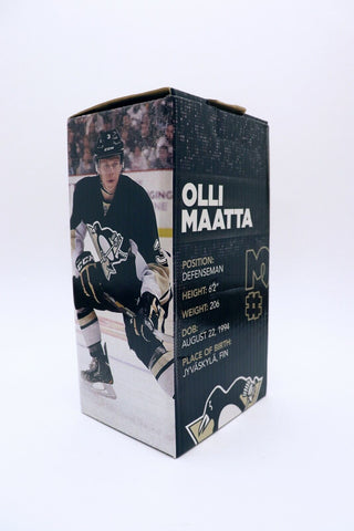 ORIGINAL Vintage Olli Maata Penguins Bobblehead SGA Mellon Arena