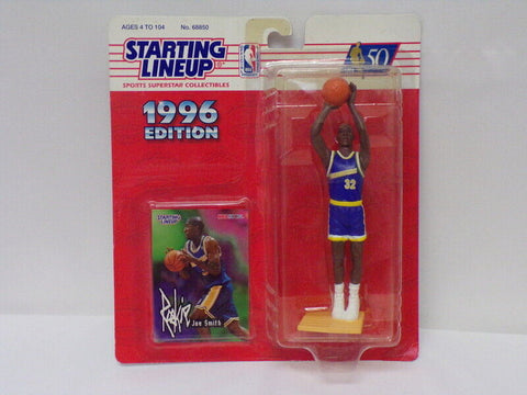 Joe Smith Warriors VINTAGE SEALED 1996 Starting Lineup Action Figure SLU FP