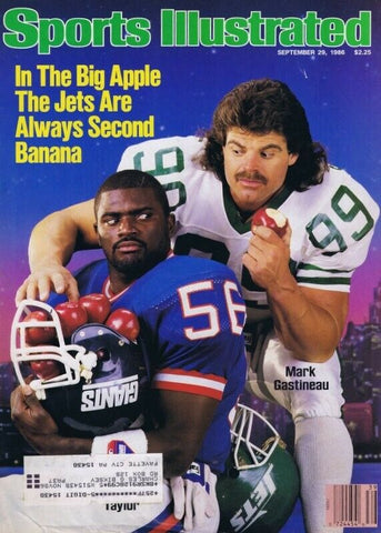 ORIGINAL Vintage Sep 29 1986 Sports Illustrated Lawrence Taylor Mark Gastineau