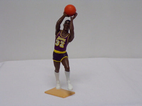 ORIGINAL Vintage 1990 Kenner SLU Starting Lineup Figure Magic Johnson Lakers 