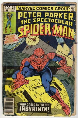 Spectacular Spider-Man #35 ORIGINAL Vintage 1979 Marvel Comics 