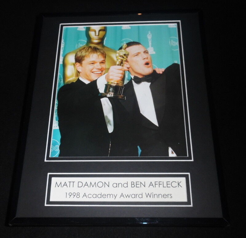 Matt Damon Ben Affleck 1998 Academy Awards Oscars Framed 11x14 Photo Display 