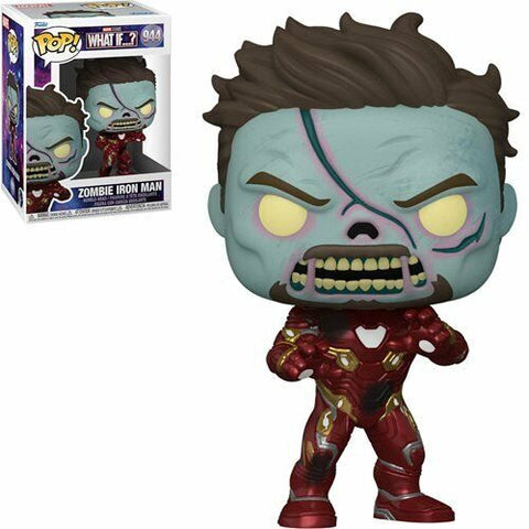 NEW SEALED 2022 Funko Pop Figure Marvel What If Zombie Iron Man