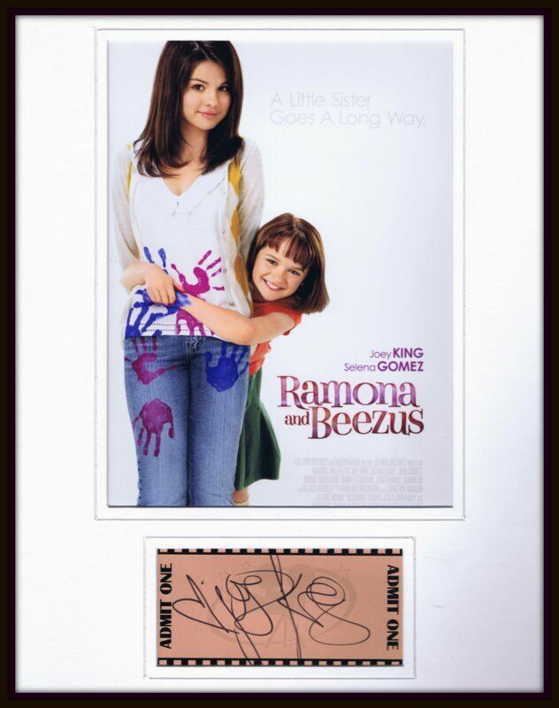 Joey King Signed Framed 11x14 Photo Display Ramona & Beezus w/ Selena Gomez