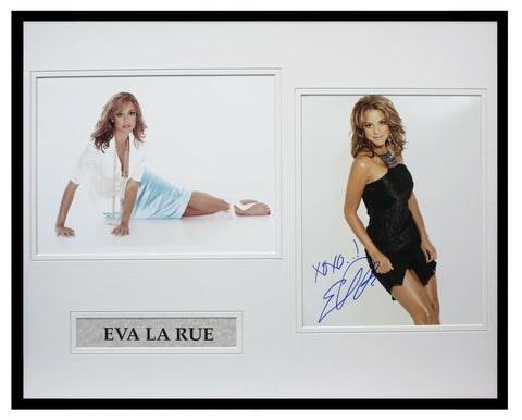 Eva LaRue Signed Framed 16x20 Photo Set All My Children CSI Miami Fuller House