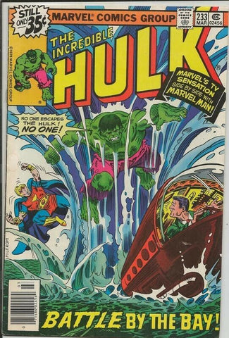 Incredible Hulk #233 ORIGINAL Vintage 1979 Marvel Comics 