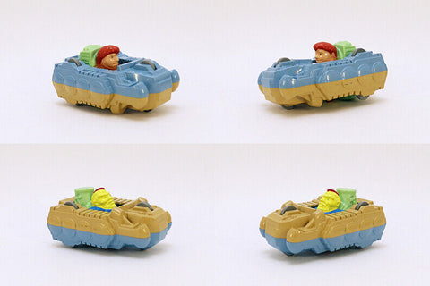 ORIGINAL Vintage 1990 Burger King TBS Captain Planet Flip Car