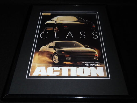 1993 Toyota Celica Framed 11x14 ORIGINAL Vintage Advertisement