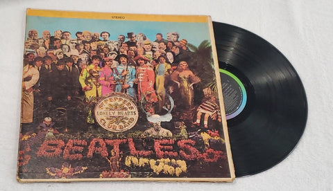 VINTAGE Beatles Sgt Pepper's Lonely Hearts Club Band Vinyl Record Album