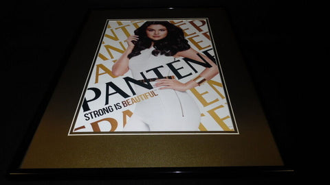 Selena Gomez 2016 Pantene Framed 16x20 ORIGINAL Advertisement Display Poster