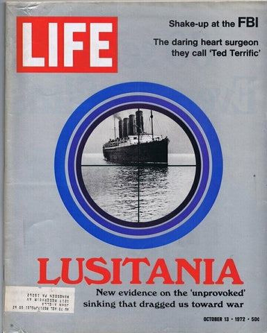 ORIGINAL Vintage Life Magazine October 13 1972 Lusitana