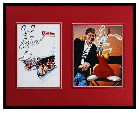 Charles Fleischer Signed Framed 16x20 Who Framed Roger Rabbit Photo Poster Set