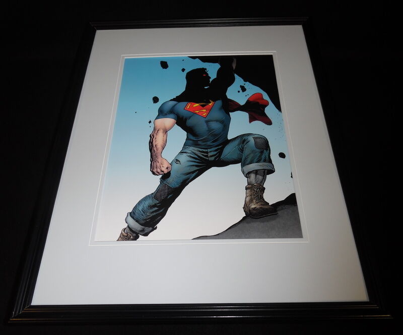 Superman 2015 DC New 52 Framed 11x14 Photo Poster B