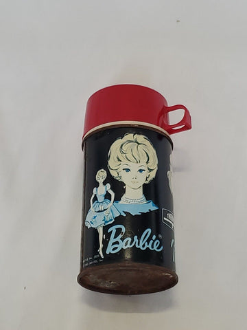 VINTAGE 1965 Barbie Midge Skipper Thermos for Lunch Box