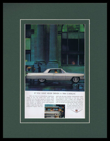 1964 Cadillac Hydra-Matic Framed 11x14 ORIGINAL Vintage Advertisement