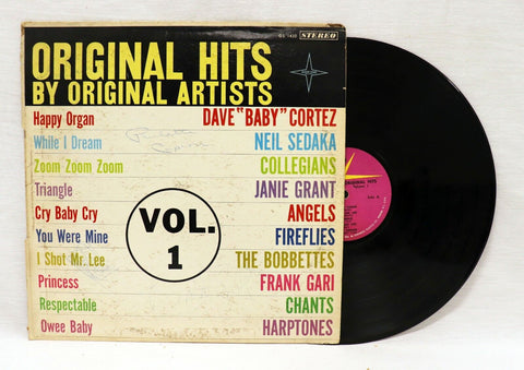 VINTAGE Original Hits by Original Artist Vol 1 LP Vinyl Record Album GS 1430