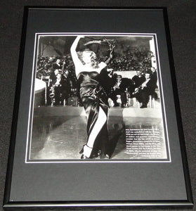 Rita Hayworth 1946 Framed 12x18 Photo Display