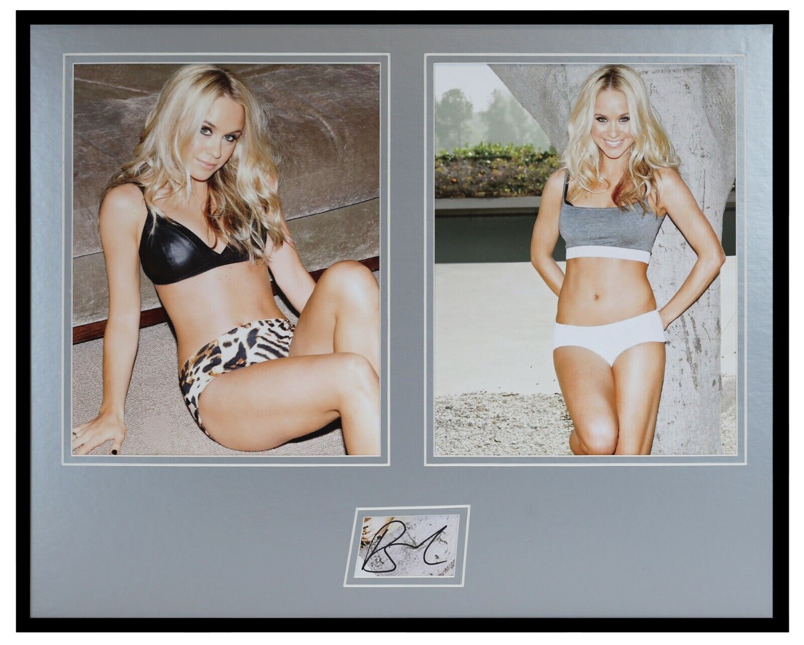 Becca Tobin Signed Framed 16x20 Photo Set Glee