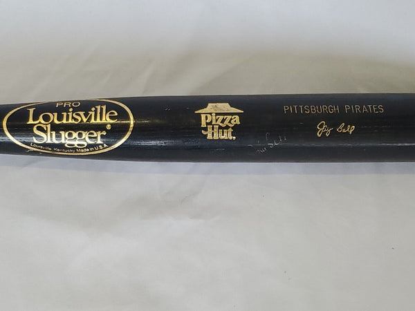 Jay Bell Signed Full Size Pizza Hut Louisville Slugger Baseball Bat Pirates