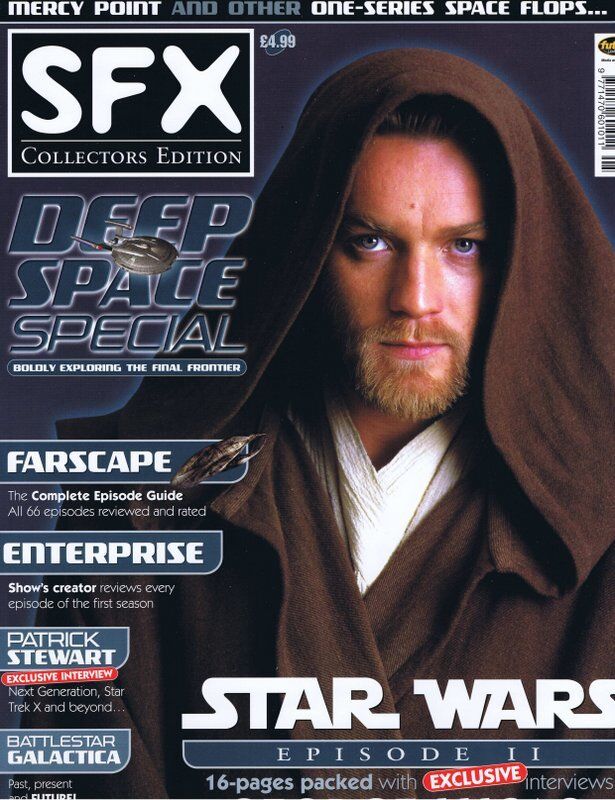 SFX Magazine Collectors Edition 2002 Star Wars Episode II Hayden Christensen