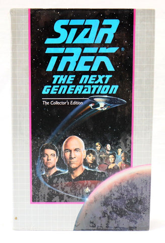 Star Trek Next Generation Collector's Edition VINTAGE SEALED VHS Cassette 8183