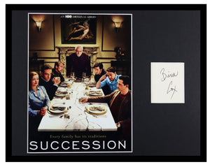 Brian Cox Signed Framed 11x14 Photo Display Succession