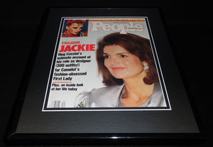 Jackie Kennedy Onassis Framed 11x14 ORIGINAL 1987 People Magazine Cover JFK