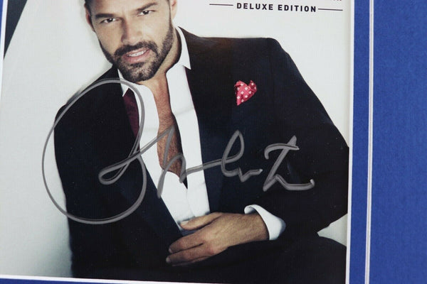 Ricky Martin Signed Framed 16x20 CD & Photo Display 