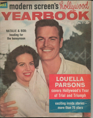 ORIGINAL Vintage 1957 Modern Screen Magazine Yearbook #1 Natalie Wood R Wagner