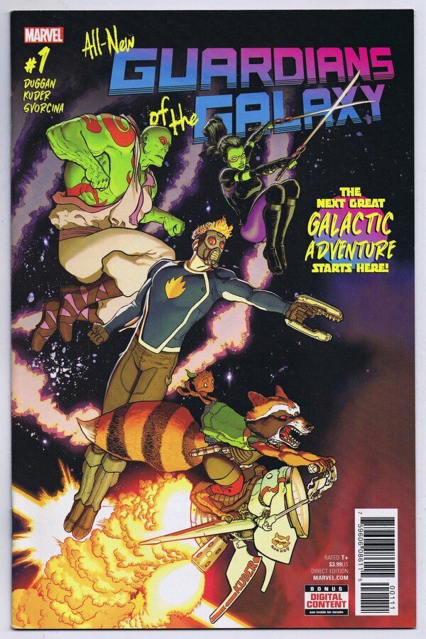 All New Guardians of the Galaxy #1 2017 Marvel Comics 